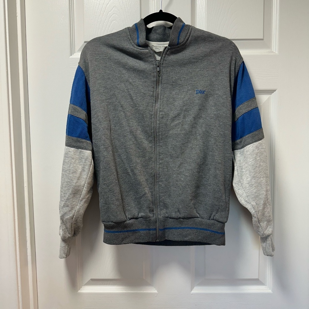 Vintage Christian Dior Monsieur Track Jacket, Size Small